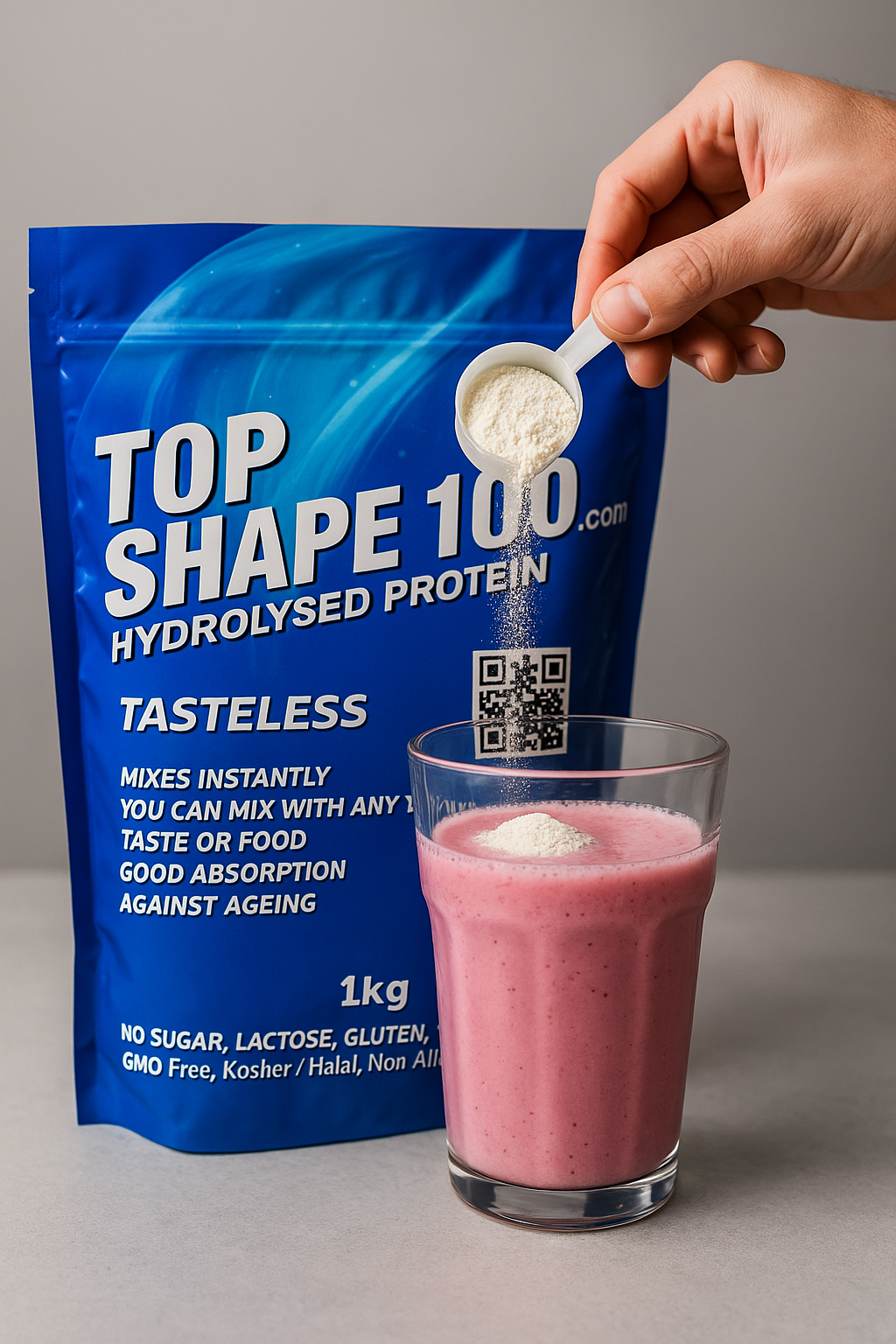 Hydrolysoitu kollageeniproteiini 1 kg